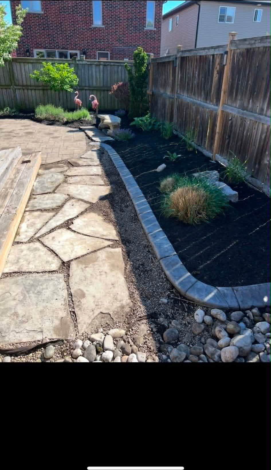 Truscape finished landscaping project